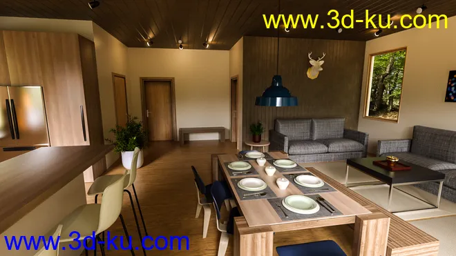Prefab Cabin模型的图片2