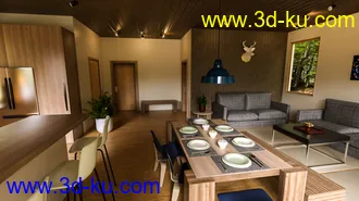 3D打印模型Prefab Cabin的图片