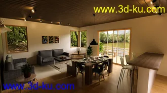 3D打印模型Prefab Cabin的图片