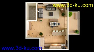 3D打印模型Prefab Cabin的图片