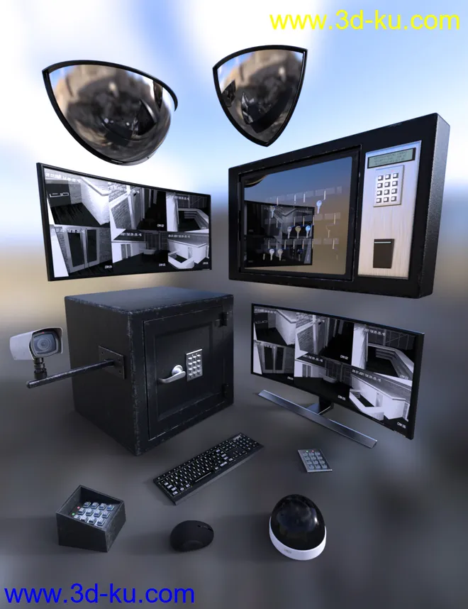 Prison Security Pack模型的图片1