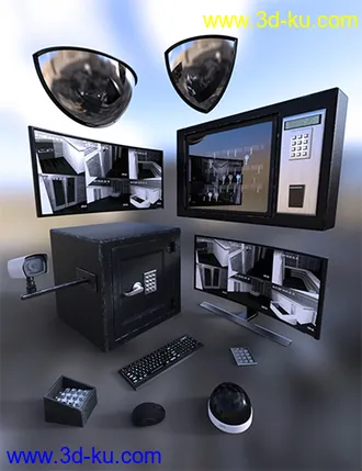 3D打印模型Prison Security Pack的图片