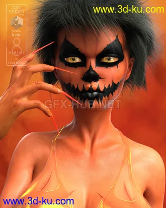 3D打印模型Pumpkina for Genesis 8 Female的图片