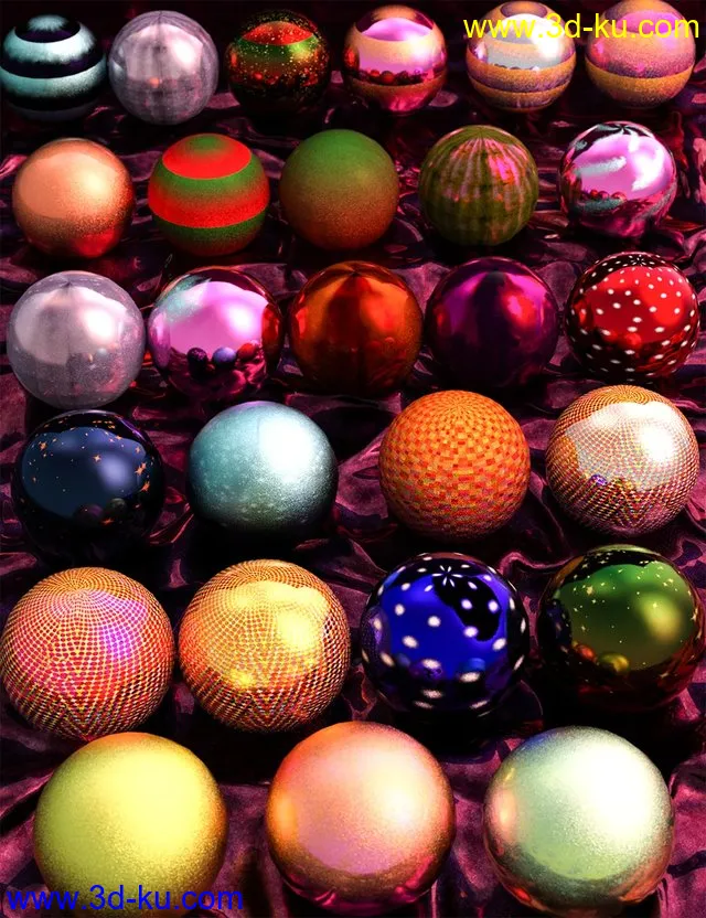 Putting On The Glitz - Shiny Shaders for Iray模型的图片1