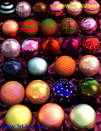 3D打印模型Putting On The Glitz - Shiny Shaders for Iray的图片