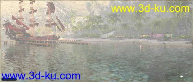 PW Caribbean Island模型的图片5