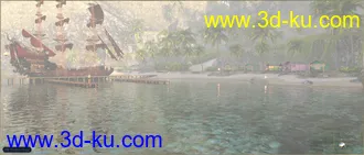3D打印模型PW Caribbean Island的图片