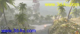 3D打印模型PW Caribbean Island的图片