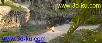 3D打印模型PW Caribbean Island的图片