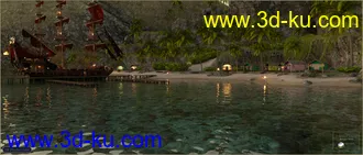 3D打印模型PW Caribbean Island的图片