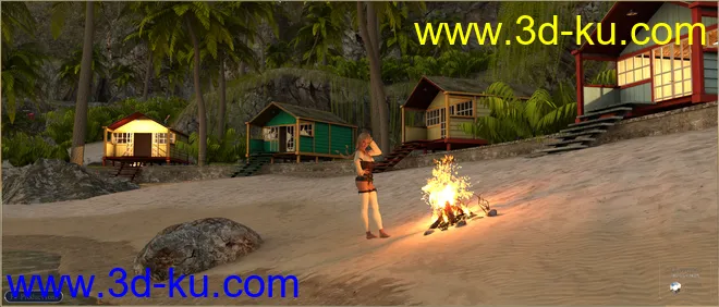 PW Caribbean Island模型的图片11