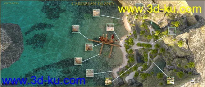 PW Caribbean Island模型的图片14