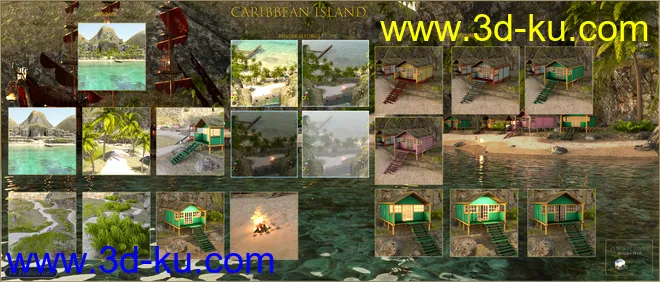 PW Caribbean Island模型的图片15