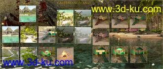 3D打印模型PW Caribbean Island的图片
