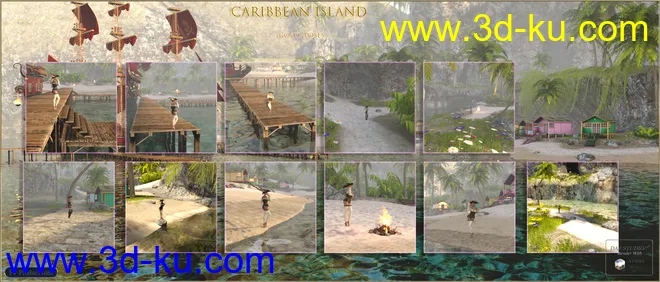 PW Caribbean Island模型的图片16