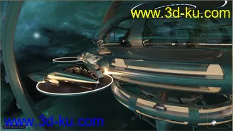 3D打印模型PW Nirvana Space Station的图片