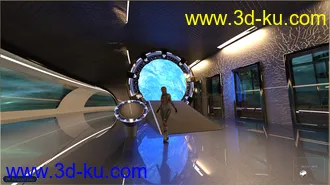 3D打印模型PW Nirvana Space Station的图片