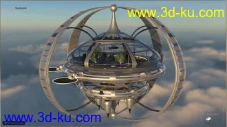 3D打印模型PW Nirvana Space Station的图片