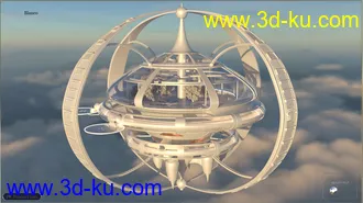 3D打印模型PW Nirvana Space Station的图片