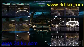3D打印模型PW Nirvana Space Station的图片