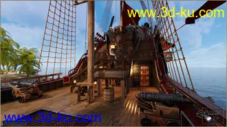3D打印模型PW Pirate Ship Poseidon的图片