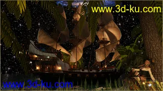 3D打印模型PW Pirate Ship Poseidon的图片