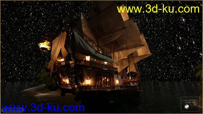 PW Pirate Ship Poseidon模型的图片9