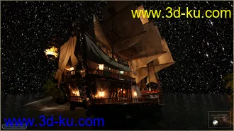 3D打印模型PW Pirate Ship Poseidon的图片