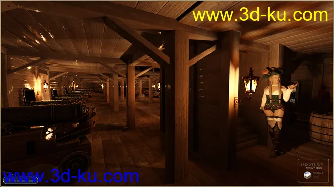 PW Pirate Ship Poseidon模型的图片11