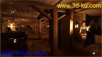 3D打印模型PW Pirate Ship Poseidon的图片