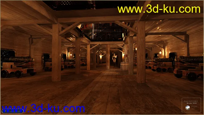 PW Pirate Ship Poseidon模型的图片12