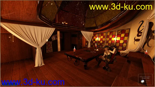 PW Pirate Ship Poseidon模型的图片15