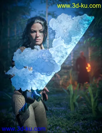 3D打印模型Pyromantix - Elemental Sword Materials的图片