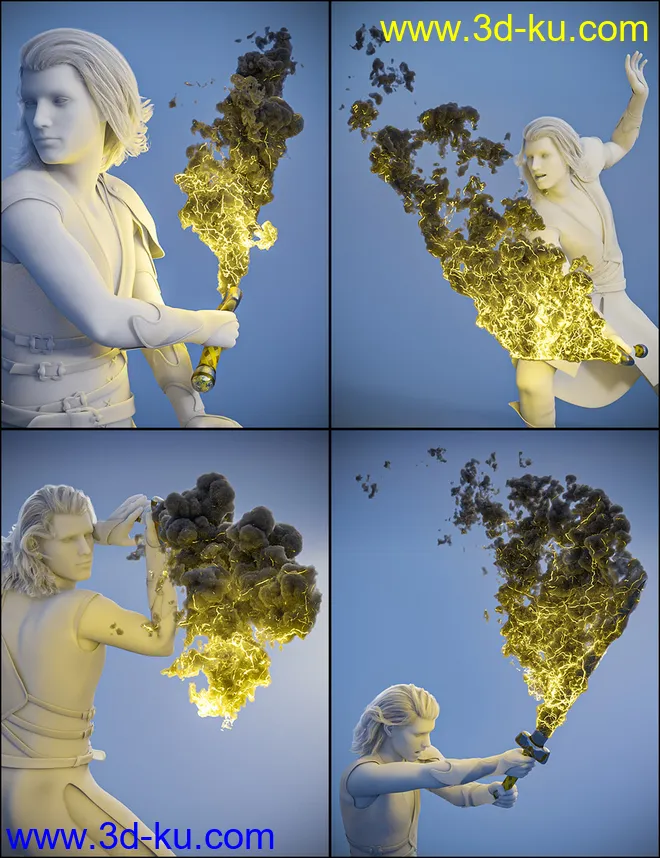 Pyromantix - Elemental Sword Materials模型的图片7