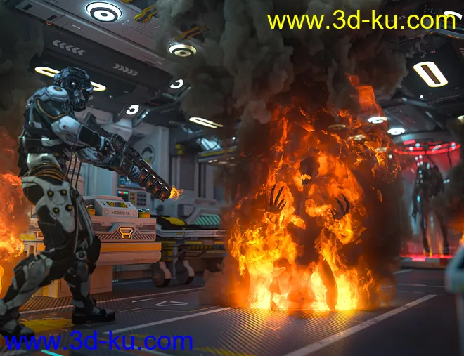 Pyromantix - Volumetric Flames模型的图片2