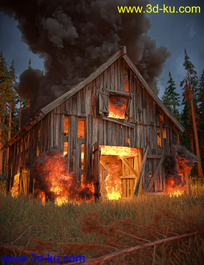 Pyromantix - Volumetric Flames模型的图片3