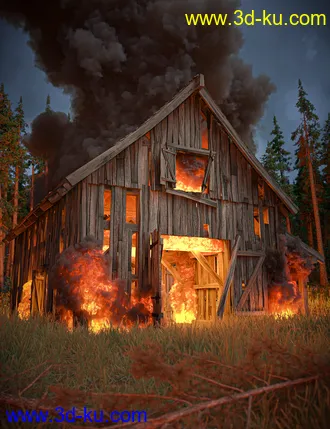 3D打印模型Pyromantix - Volumetric Flames的图片