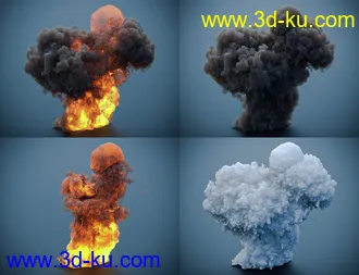 3D打印模型Pyromantix - Volumetric Flames的图片