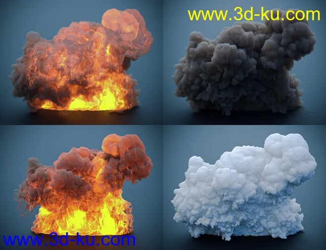 Pyromantix - Volumetric Flames模型的图片5