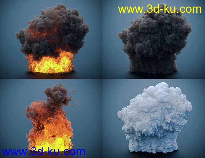 Pyromantix - Volumetric Flames模型的图片6