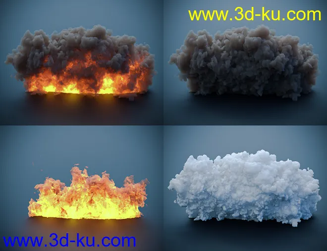 Pyromantix - Volumetric Flames模型的图片7