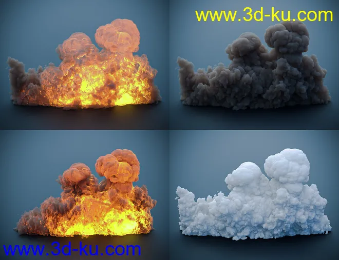 Pyromantix - Volumetric Flames模型的图片8