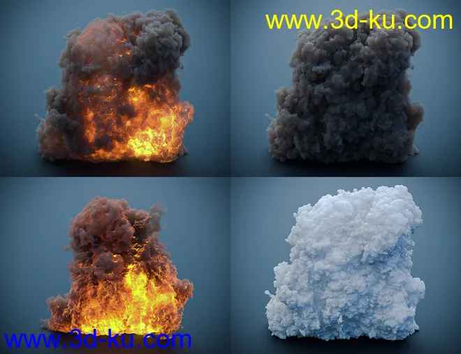 Pyromantix - Volumetric Flames模型的图片9