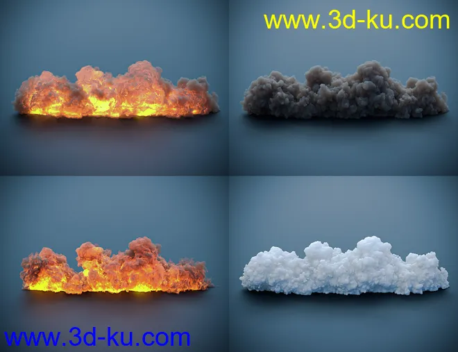 Pyromantix - Volumetric Flames模型的图片10