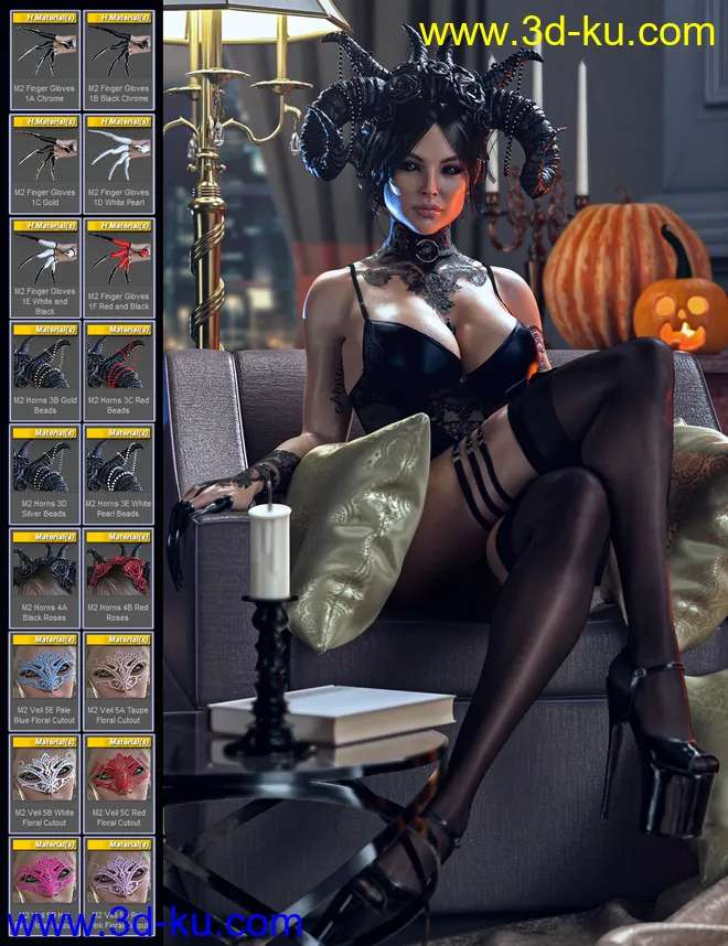 Queen of Darkness Expansion for Mystique 2模型的图片6