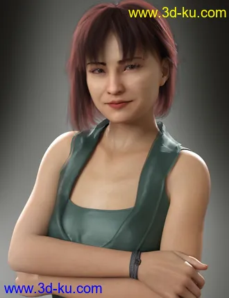 3D打印模型QX Xia Ming for Genesis 8 Female的图片