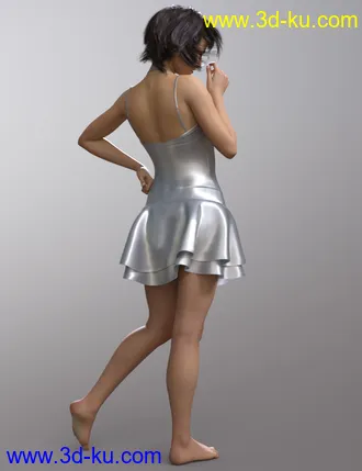 3D打印模型QX Xia Ming for Genesis 8 Female的图片