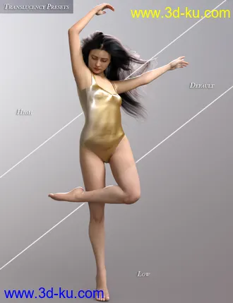 3D打印模型QX Xia Ming for Genesis 8 Female的图片