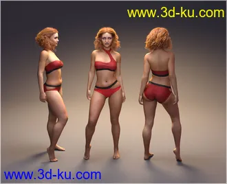 3D打印模型Rajani for Genesis 8 Female(s)的图片