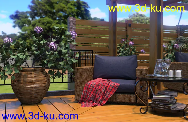 Rattan Iray Shaders模型的图片5